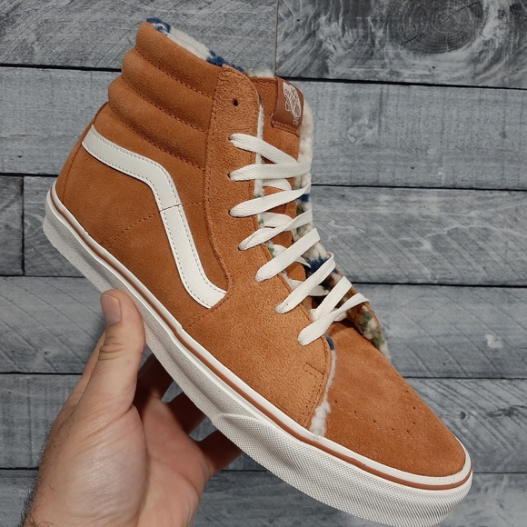 Vans Sk8 Hi Suede Sherpa Mens Shoes 13 - Picture 8 of 8